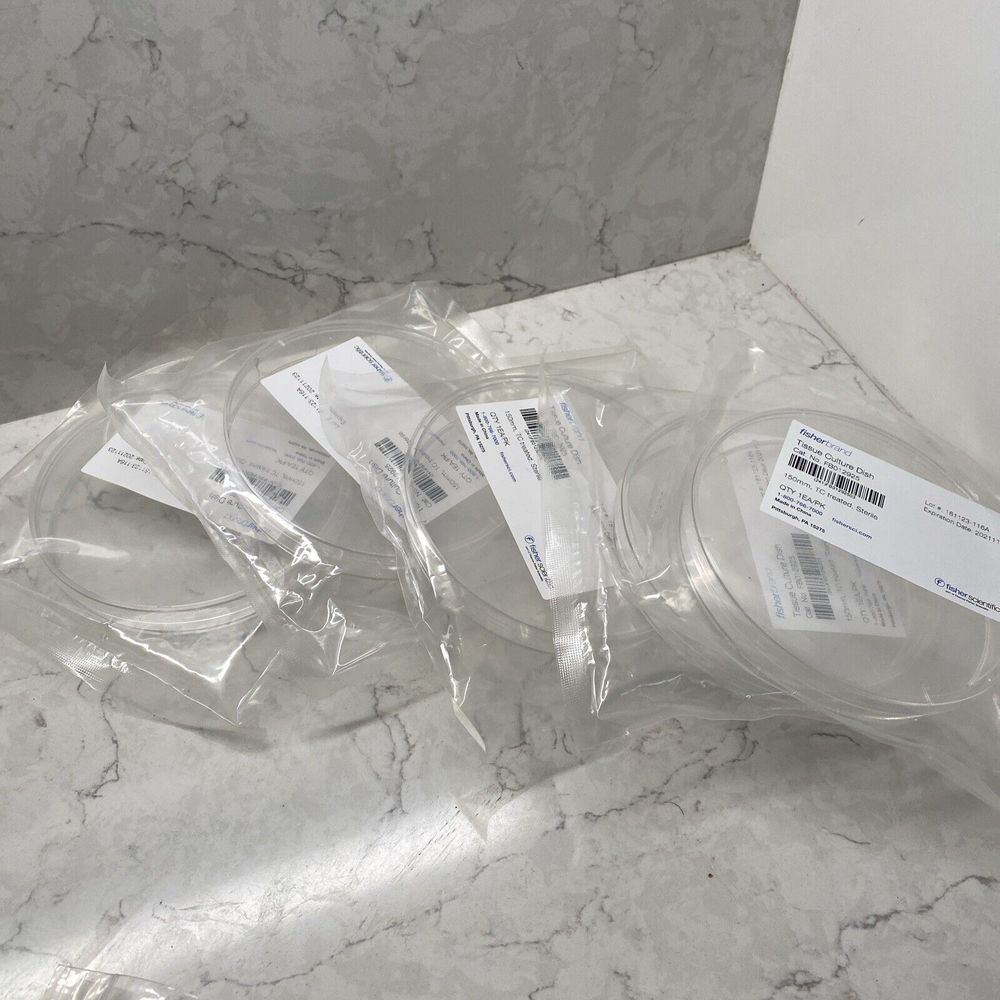 Fisherbrand FB012925 Surface TC Treated Sterile Tissue Culture Dishes 150mm 5/PC
